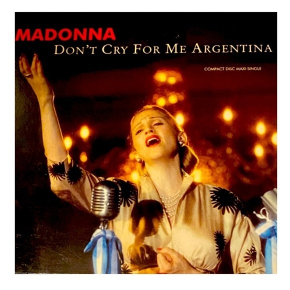 Don't Cry for Me Argentina (Maxi Single) (1997) by Madonna CD.
